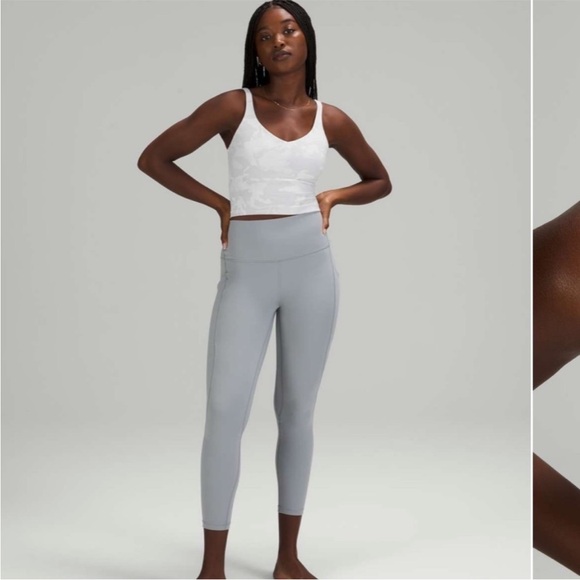 Lululemon Align Tank Incognito Camo Alpine White Multi size 14 - Picture 2 of 9